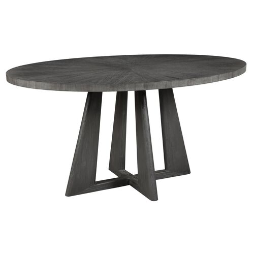 Leonid 60" Dining Table, Brown