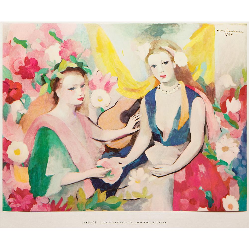 1950s Marie Laurencin, Two Young Girls~P77667300