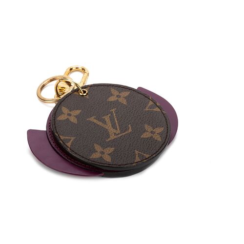 Louis Vuitton Monogram Mirror Key Holder and Bag Charm