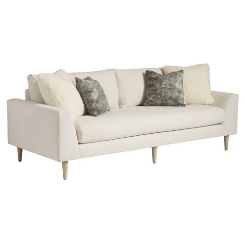 Roswell Sofa, Sea Oat, Textured