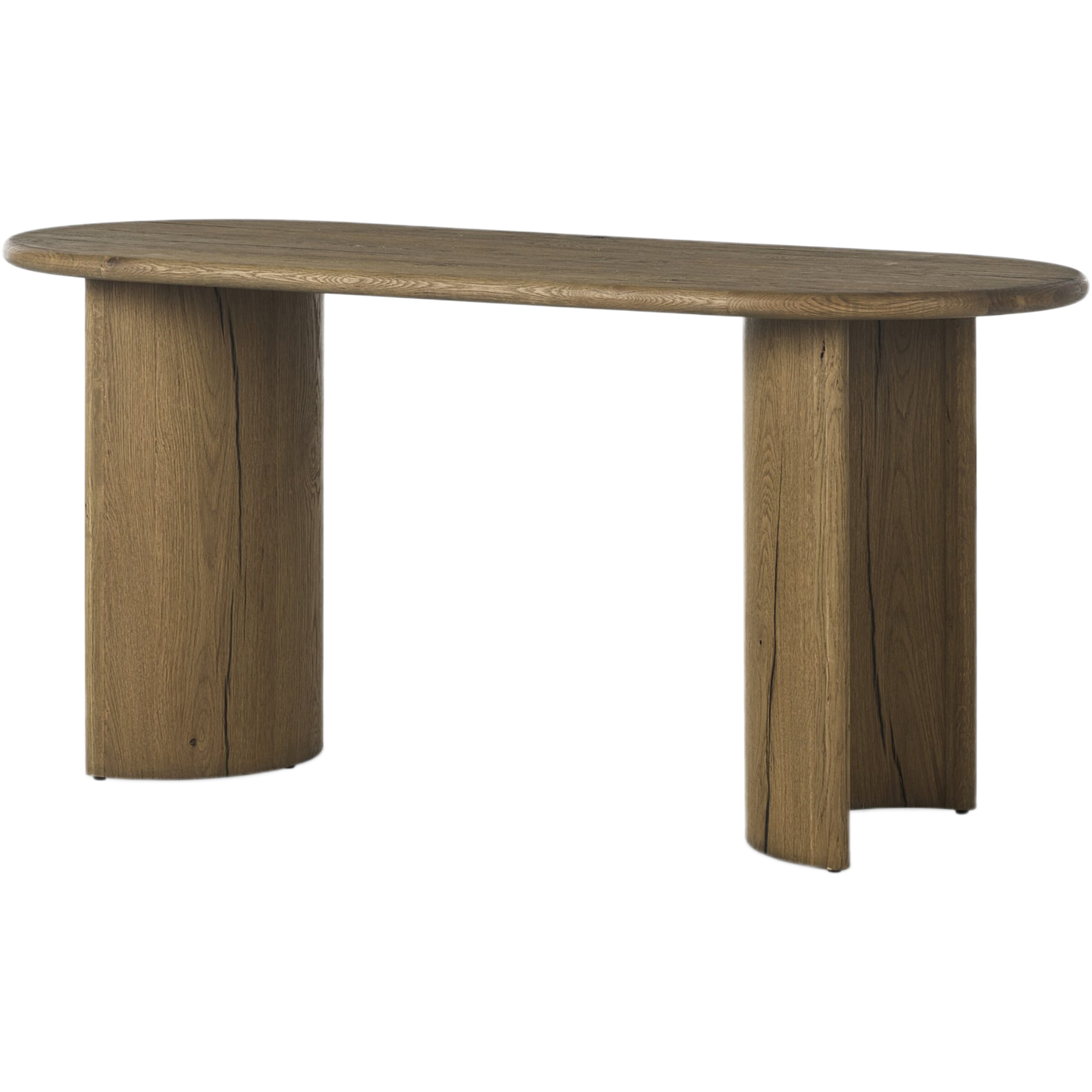 Justice Desk, Worn Oak