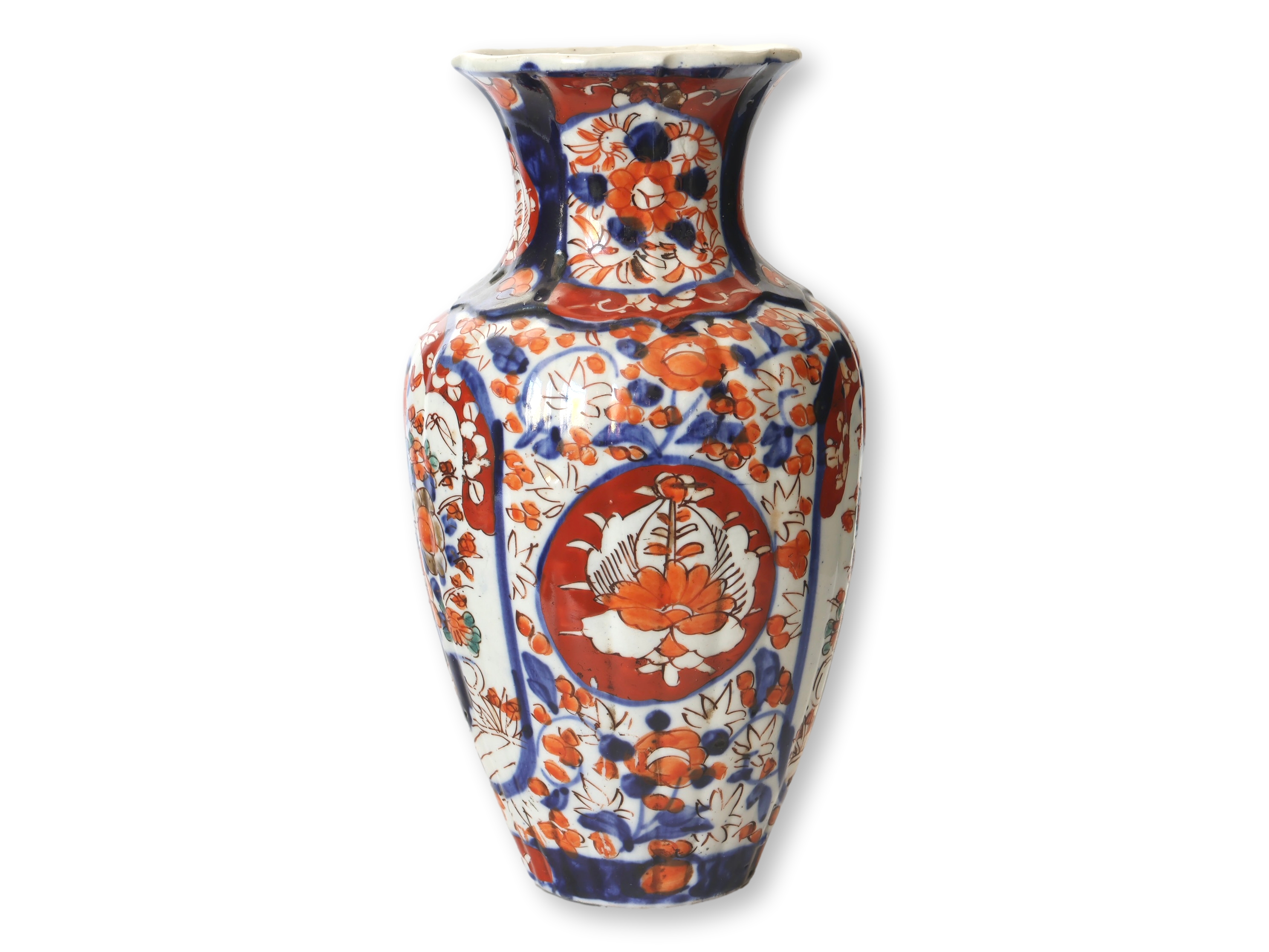 19th-C. Japanese Imari Porcelain Vase~P77718629