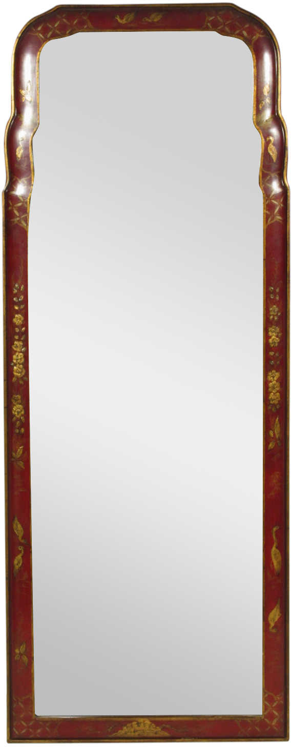 Queen Ann Style Chinoiserie Mirror~P77663810