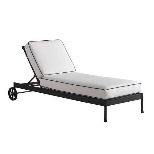 Pavlova Chaise Lounge, Black