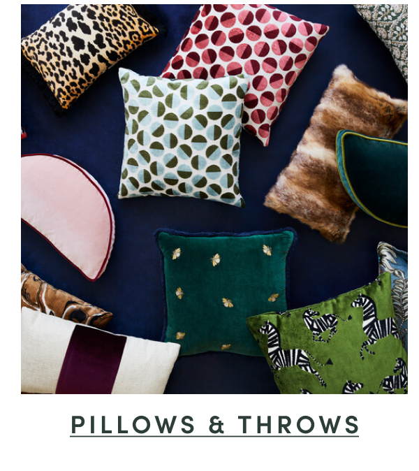 Shop Pillows and Throws