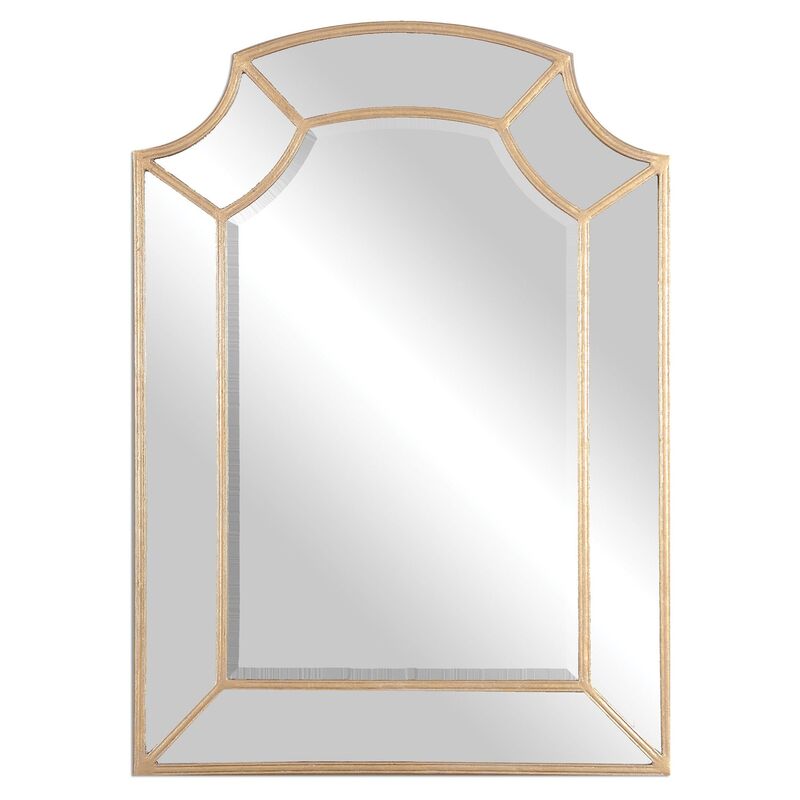 Jason Wall Mirror, Gold
