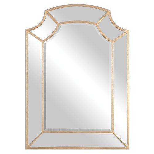 Jason Wall Mirror, Antique Gold~P45435508