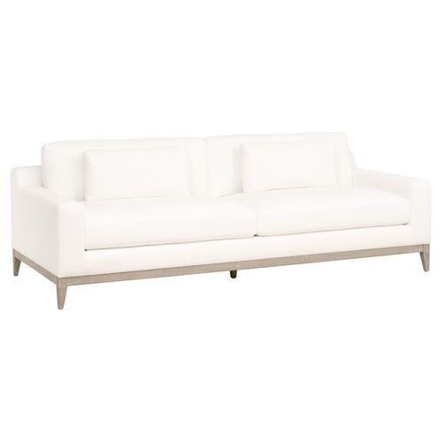 Milly 96" Track-Arm Sofa, Pearl Performance~P77656764