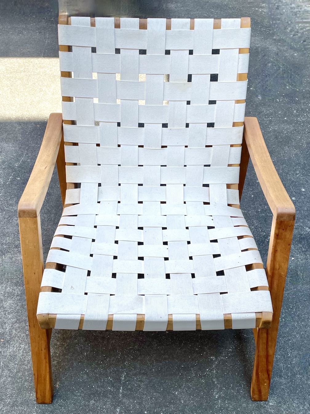 MCM Jens Risom Web Lounge Chairs,Pair~P77671682