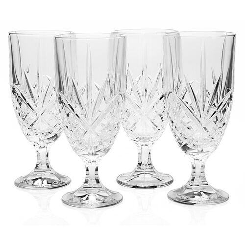 S/4 Dublin Crystal Iced-Tea Glasses~P17739794