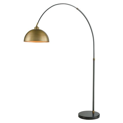 Magnus Floor Lamp, Aged Brass~P62315142