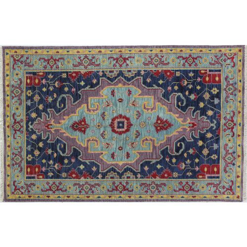 Emma Hand-Knotted Rug, Lilac~P77284114