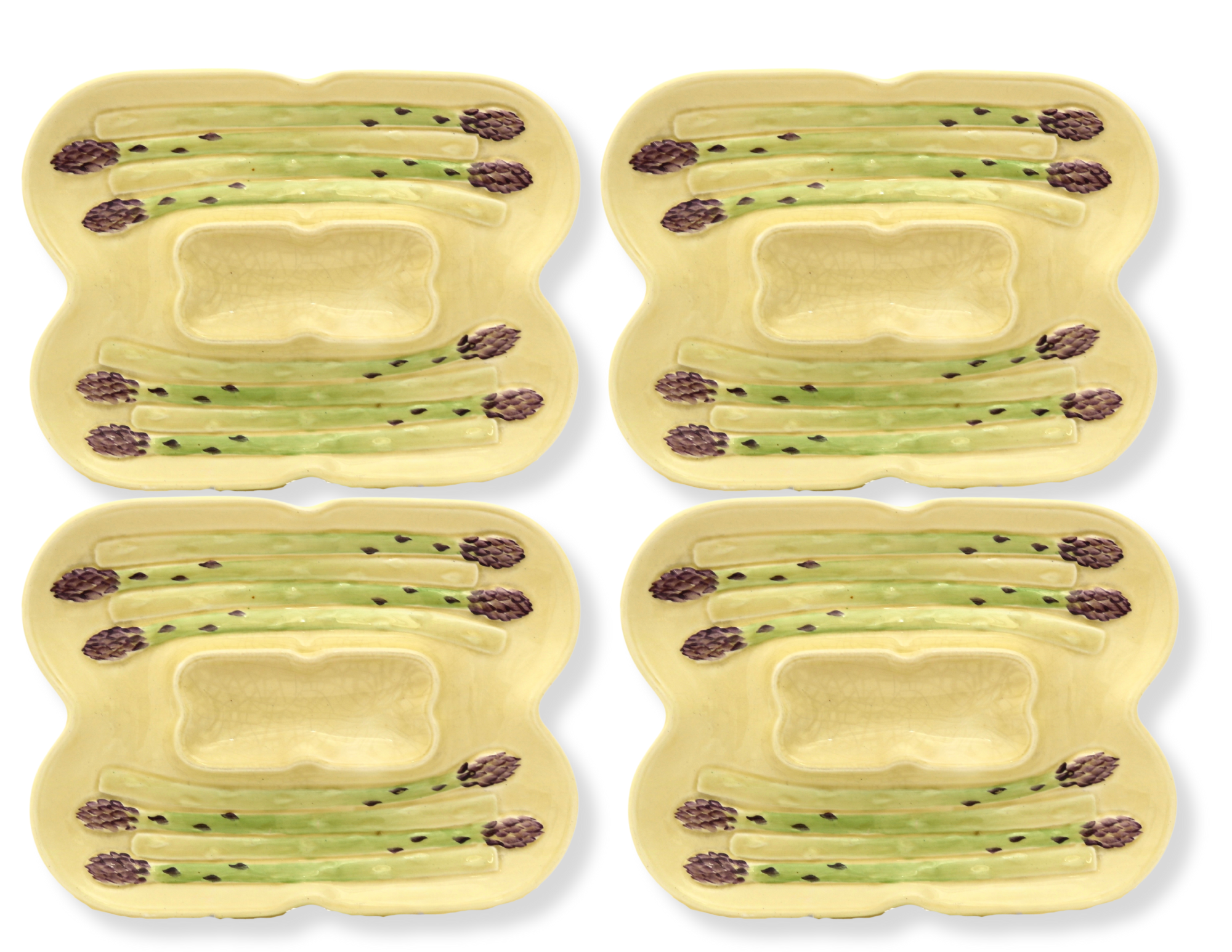 *N Mintons Asparagus  Plates, S/4 BH?~P77254537