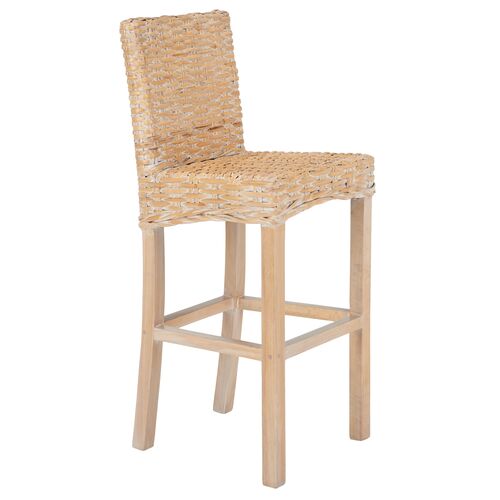 Aedric Rattan Bar Stool
