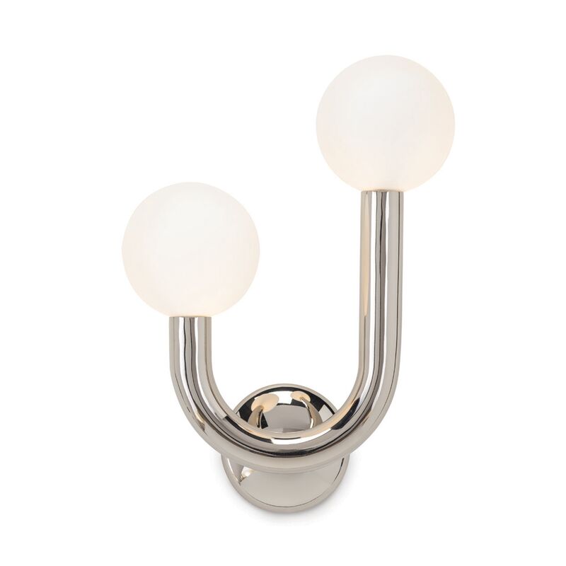 Happy Sconce, Polished Nickel
