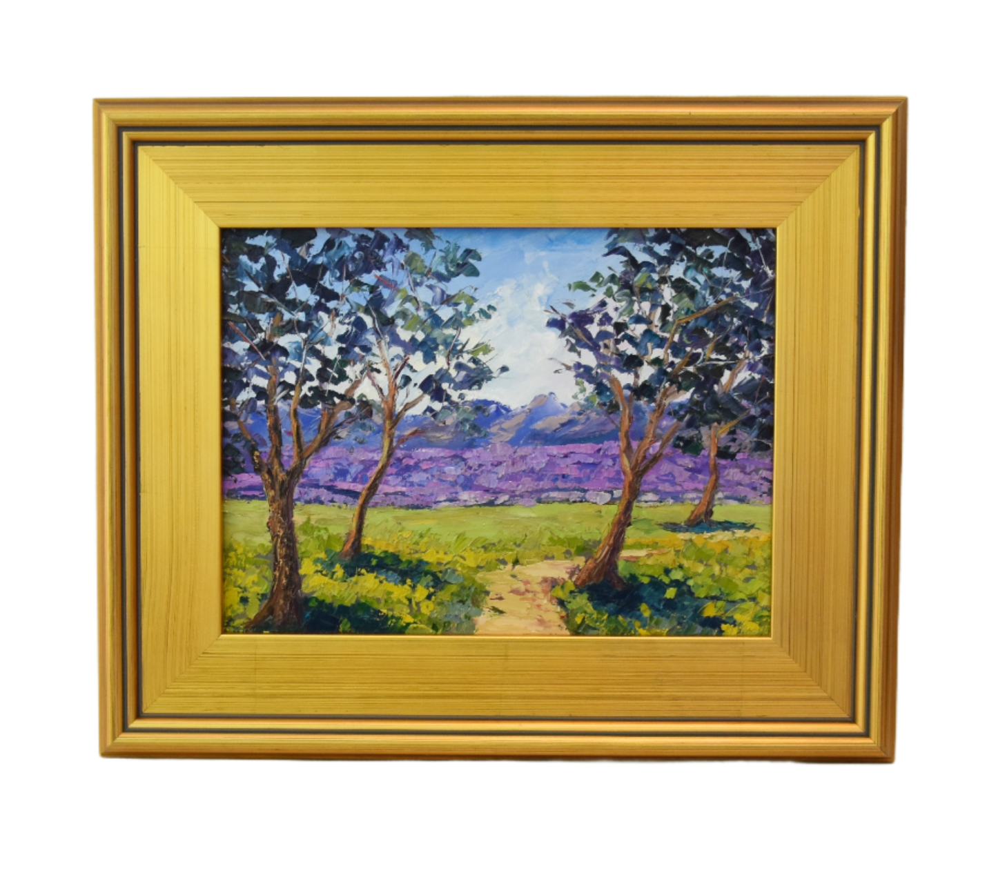 Impressionist Floral Landscape Painting~P77697879
