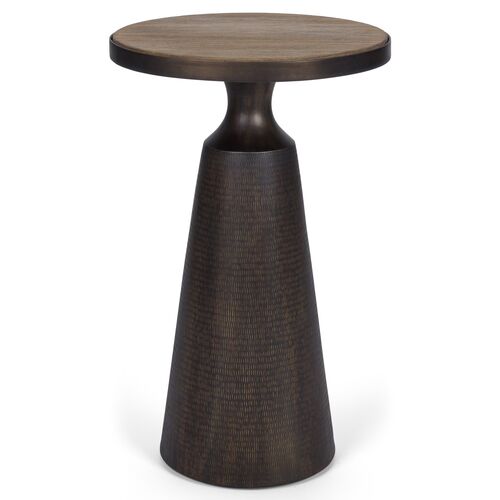 Laguna Martini Side Table, Mesa/Bronze~P77535805