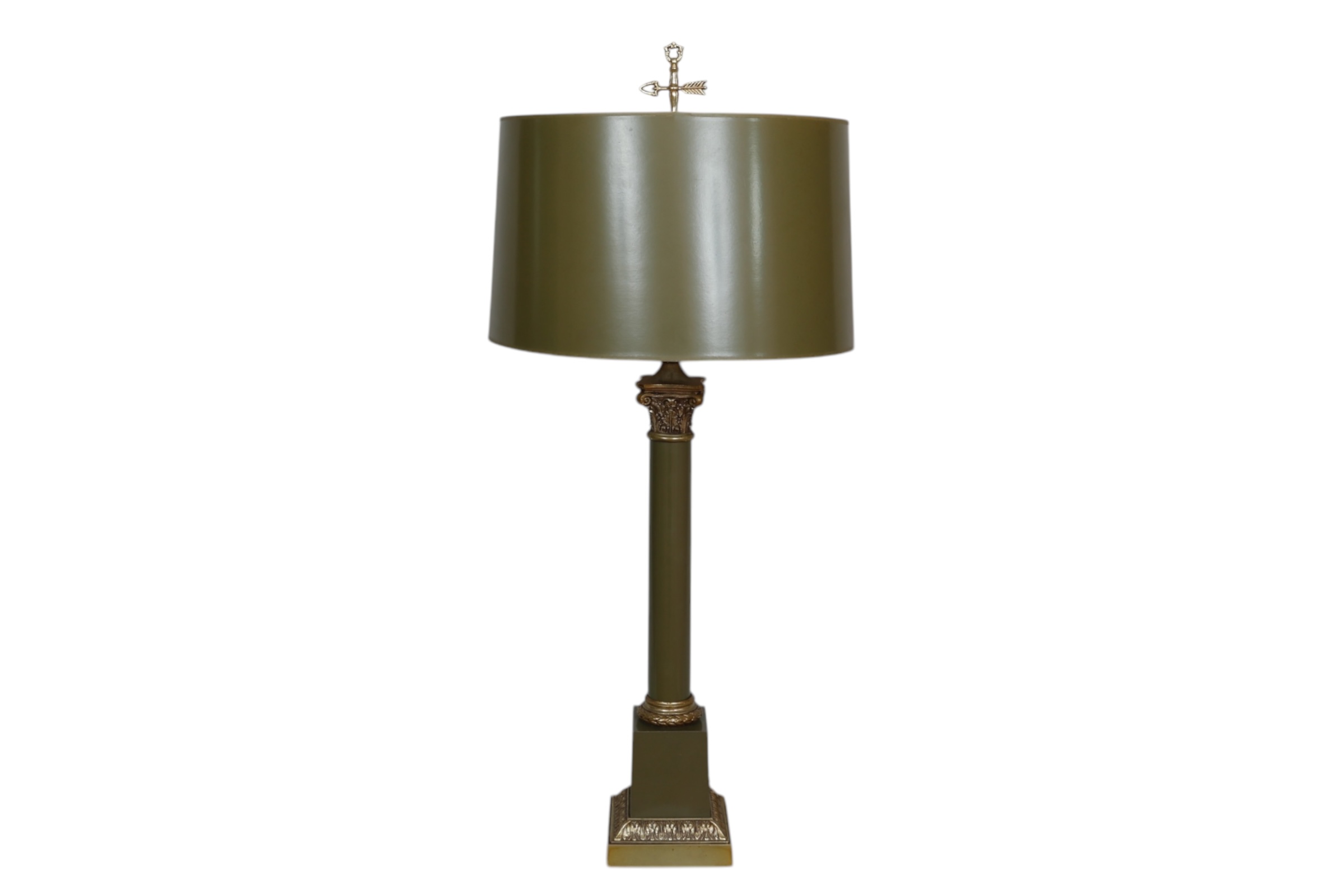 Sage Green French Empire Table Lamp~P77731169
