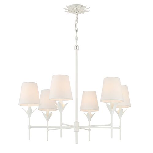 Broche 6-Light Chandelier