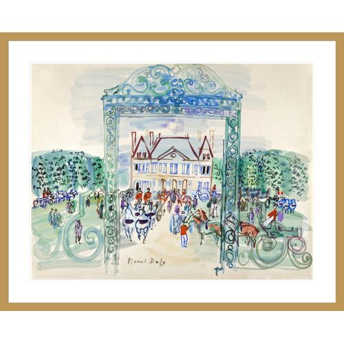Le Haras du Pin by Raoul Dufy Framed Print
