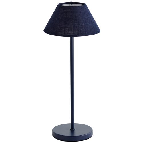 Georgica Indoor/Outdoor Cordless Linen LED Lamp Georgica Indoor/Outdoor Cordless Linen LED Lamp