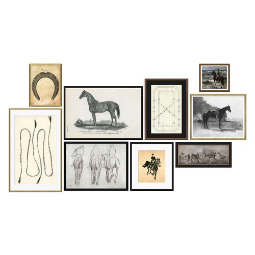 S/9, Equestrian Gallery Wall~P77544814