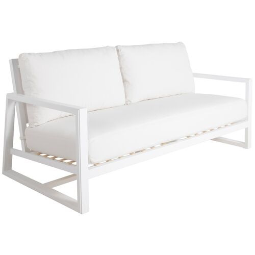Avondale Outdoor Aluminum Loveseat