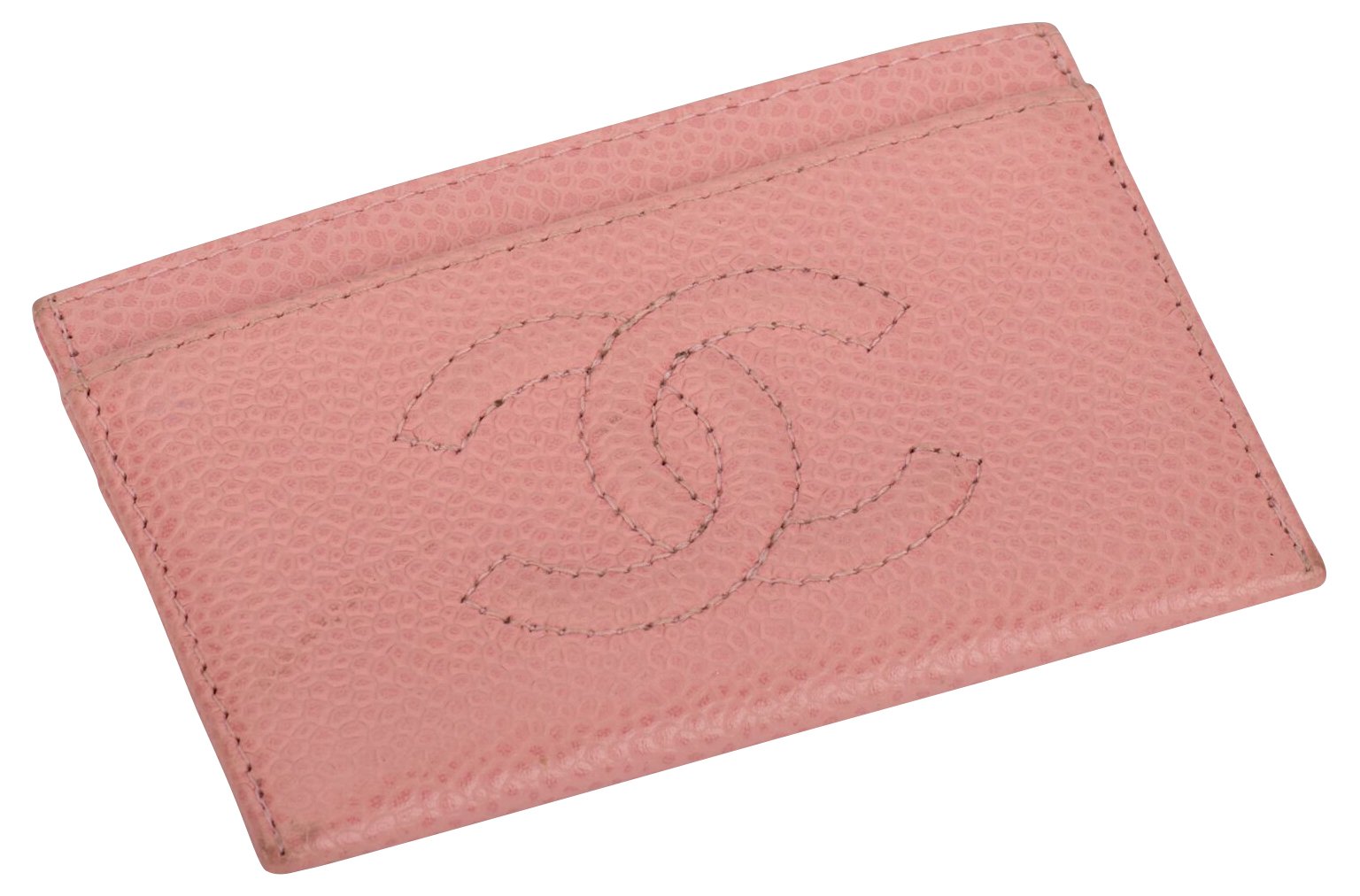 Chanel Baby Pink Credit Card Wallet~P77537143