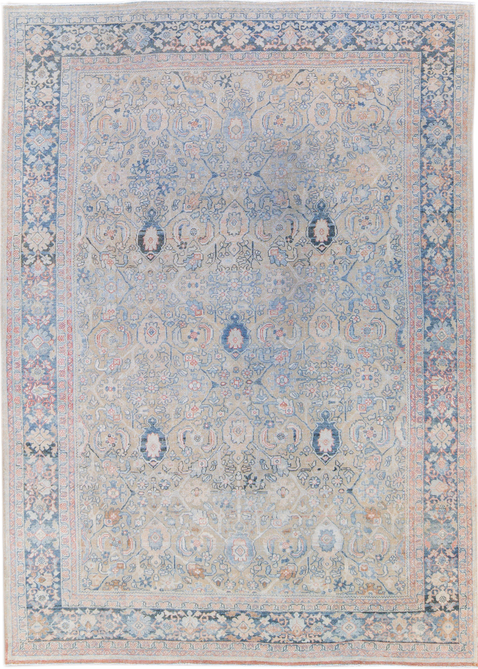 Antique Persian Mahal Rug 9'1" x 12' 5"~P77663608