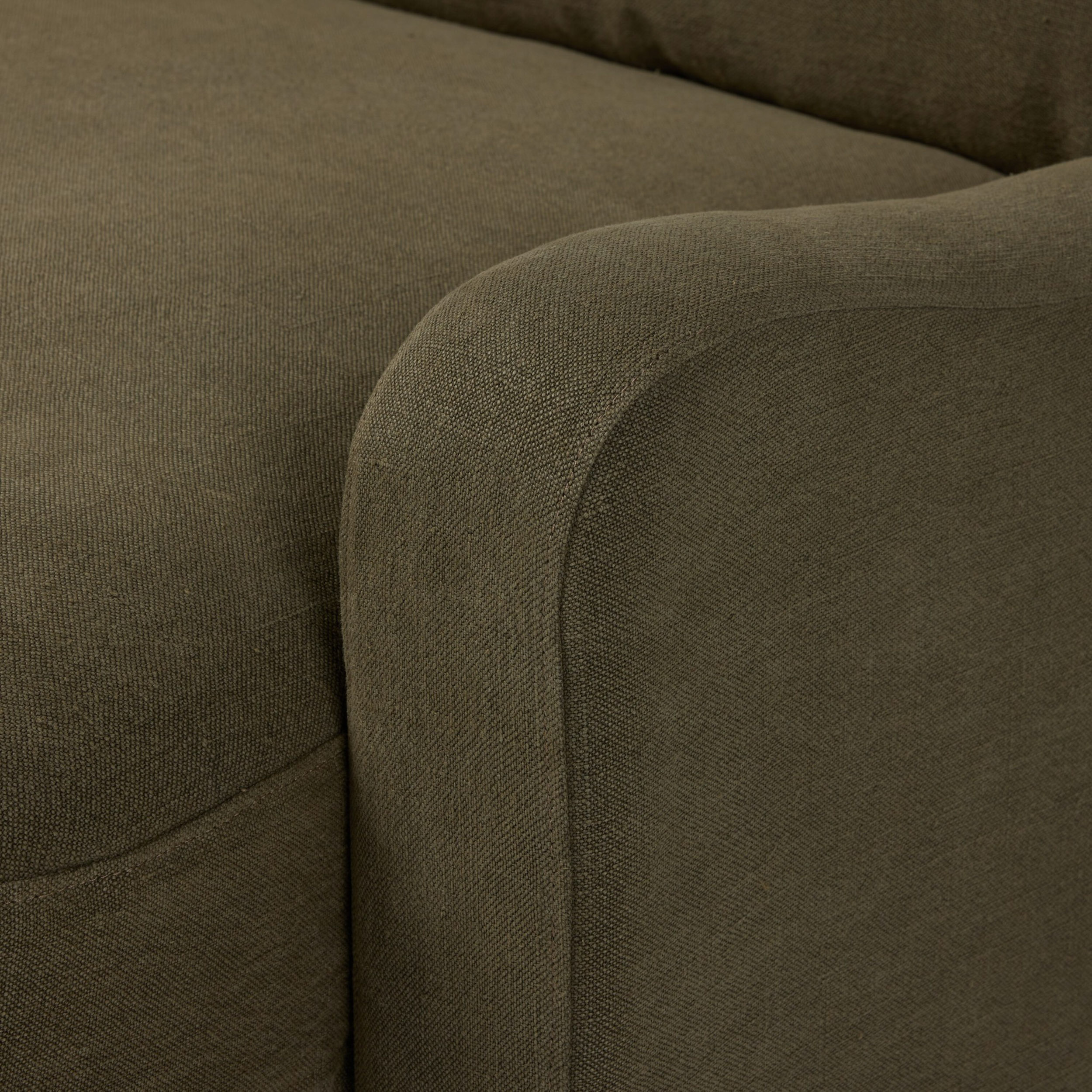 Aurelia Linen Bench-Seat Sofa | One Kings Lane