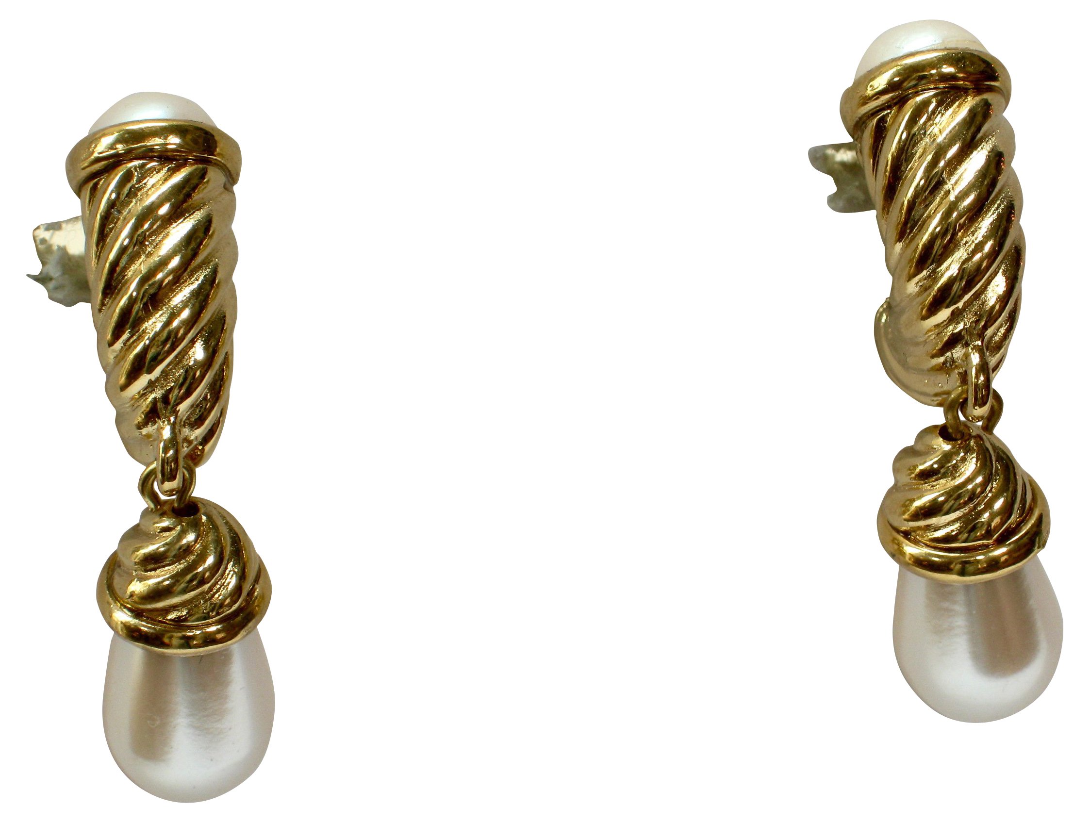 Givenchy Pearl Dangle Earrings