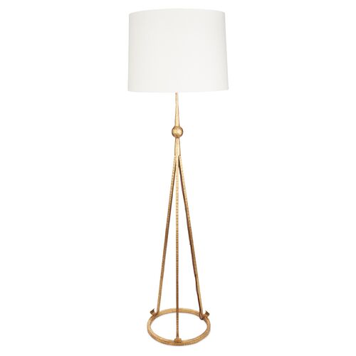Celia Tripod Floor Lamp, Gold~P77004880