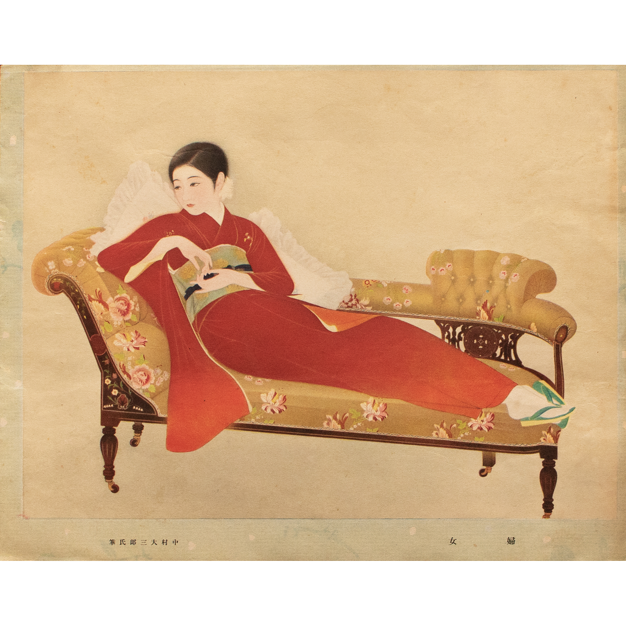 1920s Art Deco Style Japanese Print~P77673675