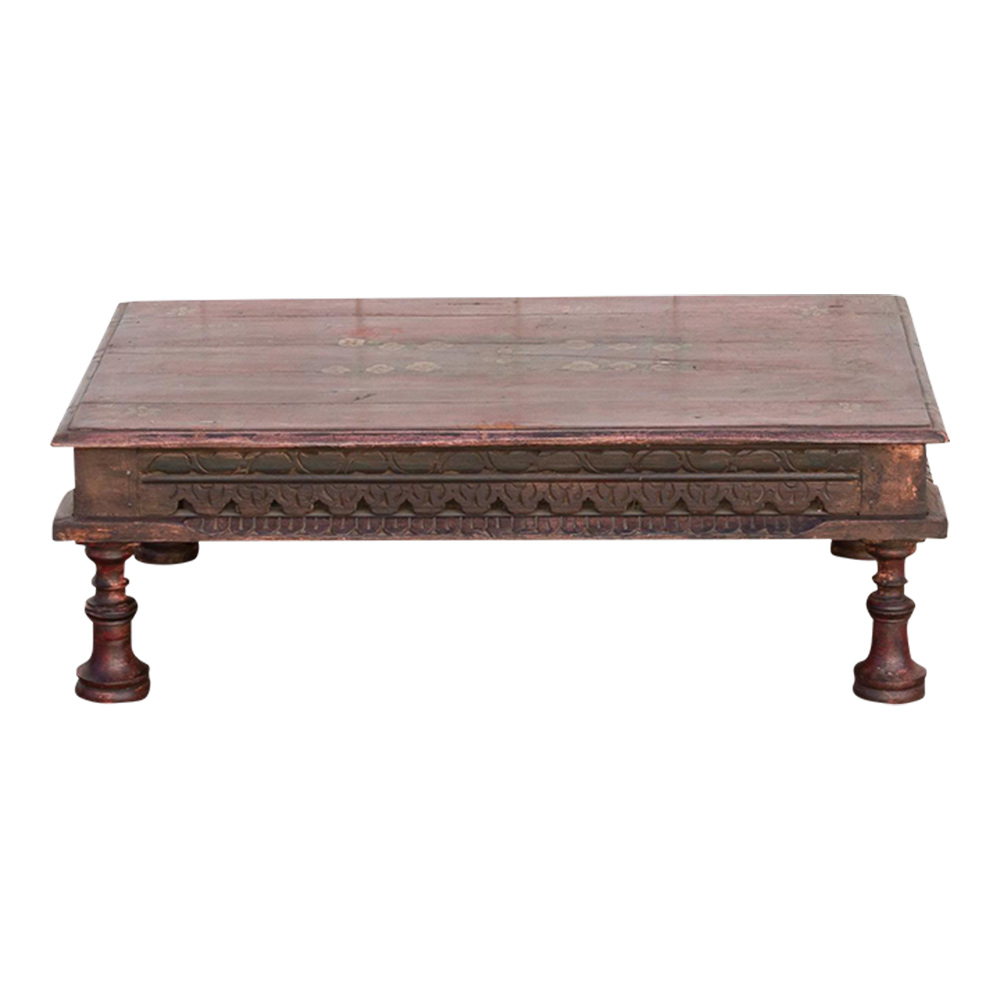 Mid-Century Painted Indian Bajot Table~P77665983