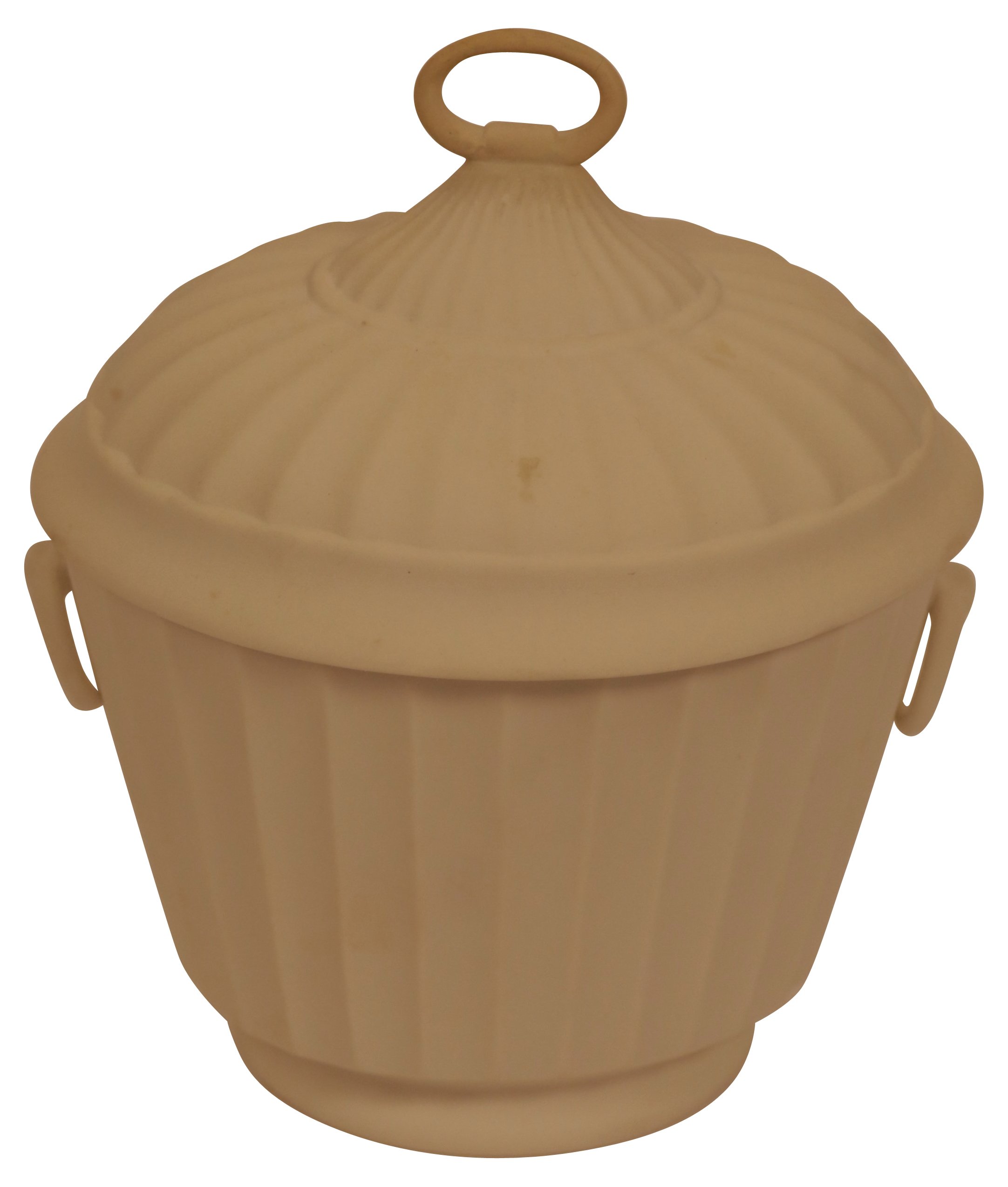 Neoclassical Lidded Bisque Urn~P77228984
