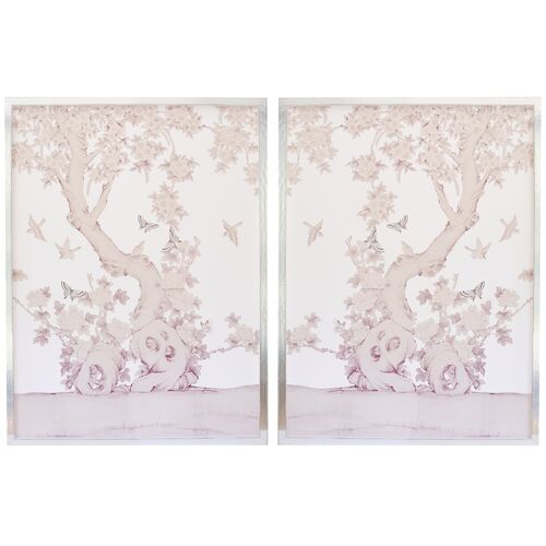 Ariel Okin x Dawn Wolfe, Cherry Tree Diptych Ariel Okin x Dawn Wolfe, Cherry Tree Diptych~P77614239