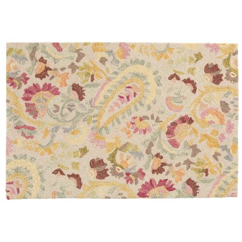 Ines Hand Hooked Wool Rug