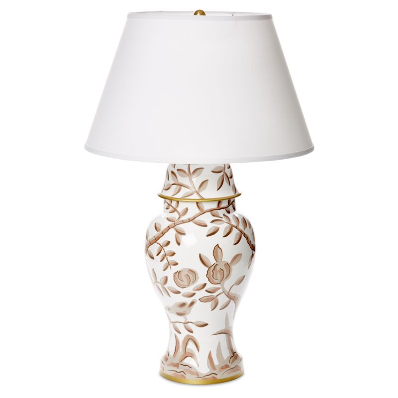 Cliveden Table Lamp, Taupe