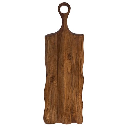 Puro Long Serving Board, Teak Brown Puro Long Serving Board, Teak Brown