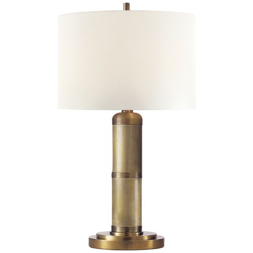 Longacre Small Table Lamp, Brass~P77540397