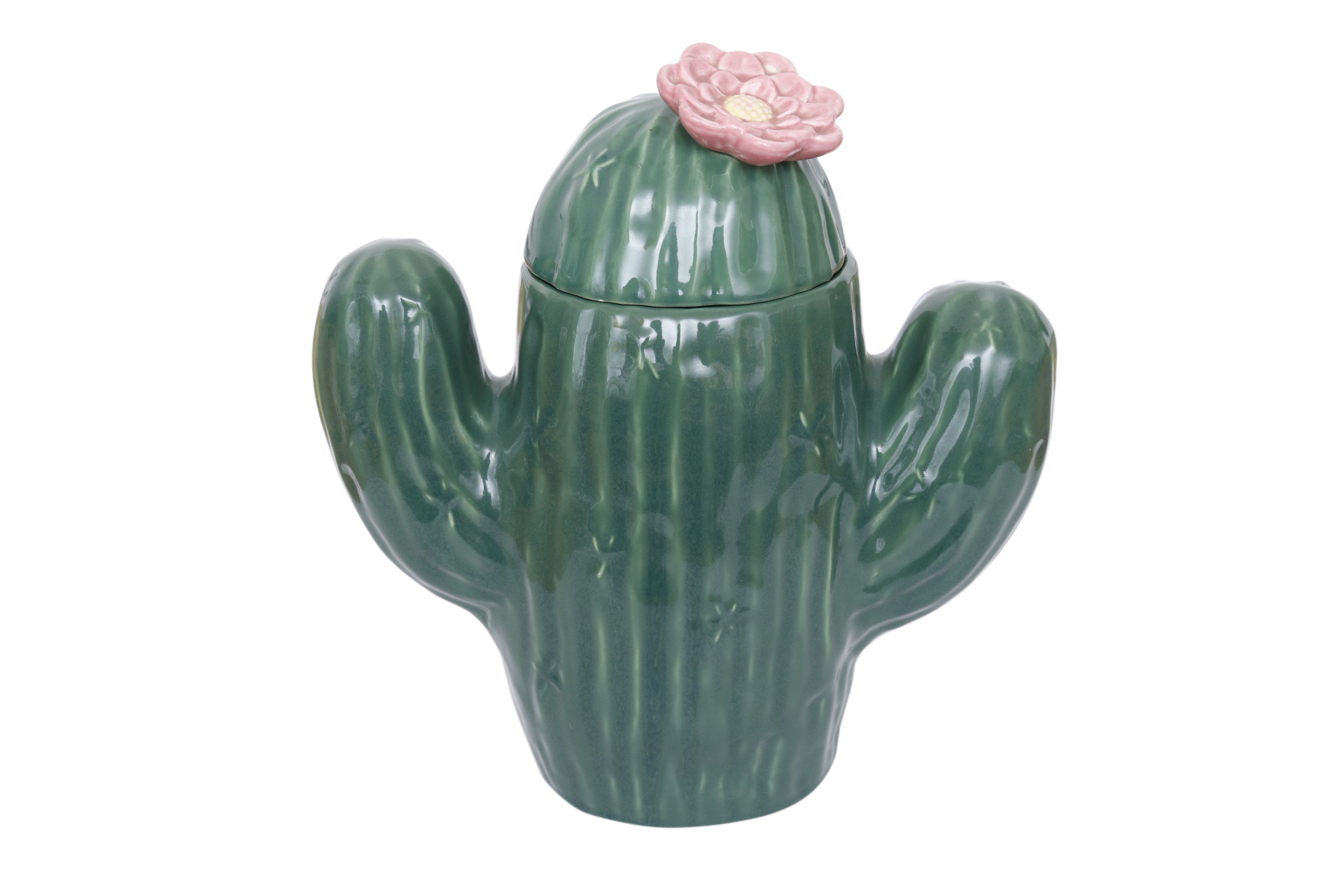 Ceramic Saguaro Cactus Cookie Jar~P77628009