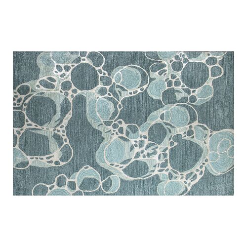 Stasia Hand Tufted Rug, Blue
