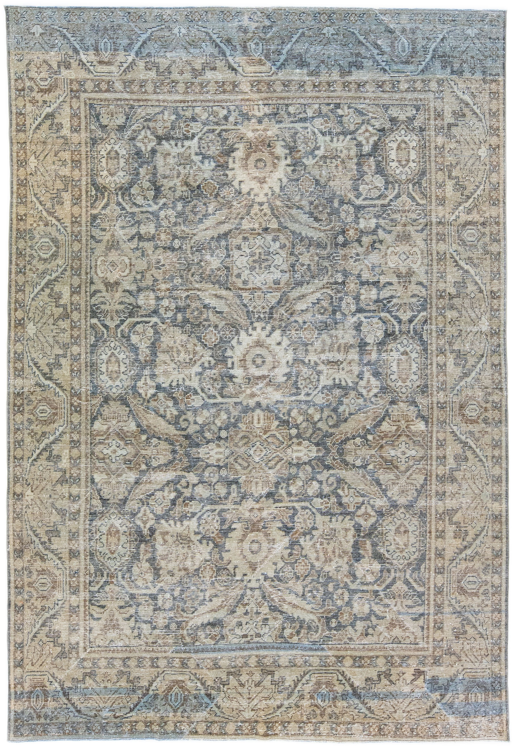 Antique Persian Mahal Rug~P77663735