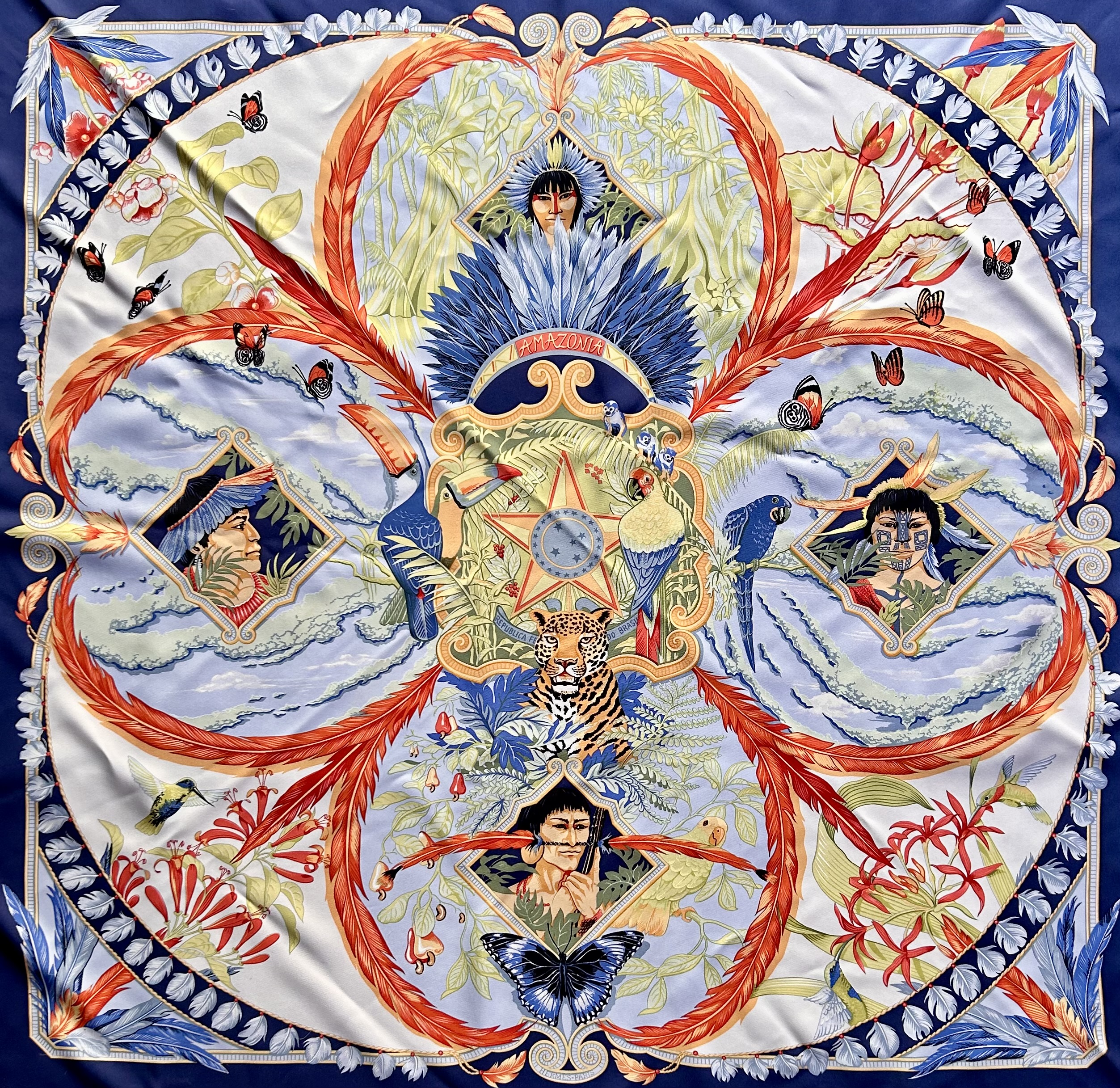 Hermès Amazonia Scarf~P77707309