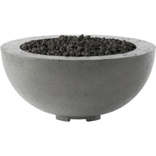 Rocco Outdoor Concrete Bowl Fire Table