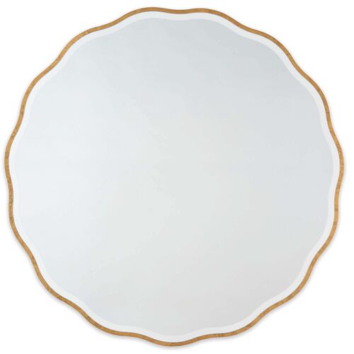 Candice Wall Mirror, Gold~P77622428