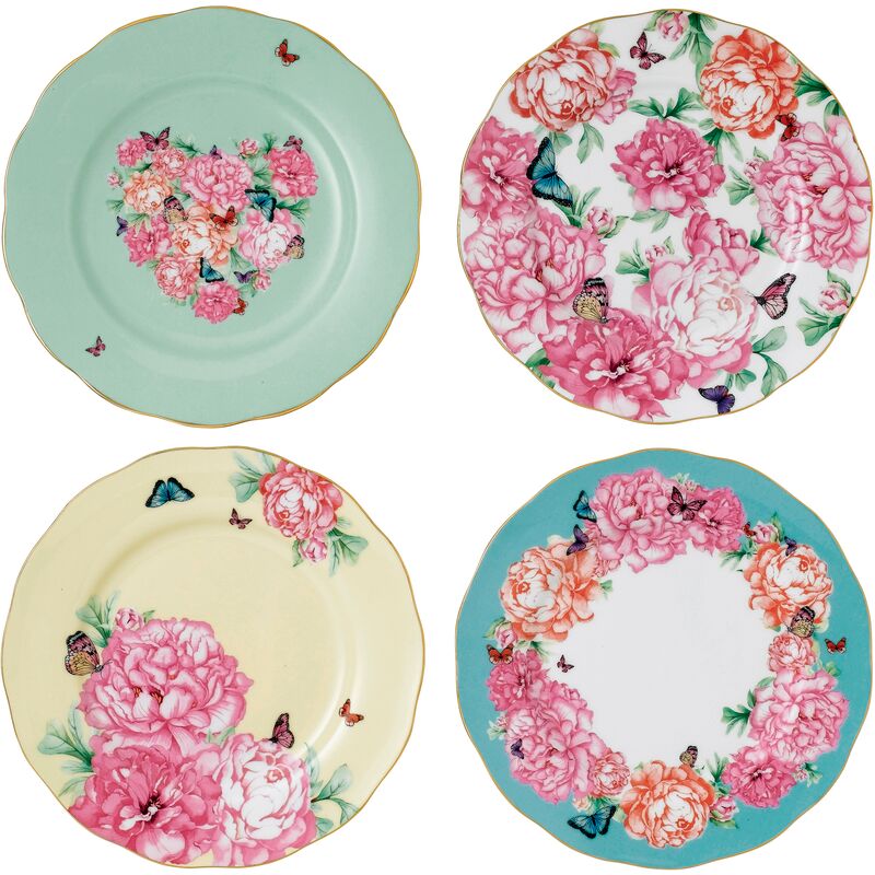 S/4 Mixed Patterns Accent Plate