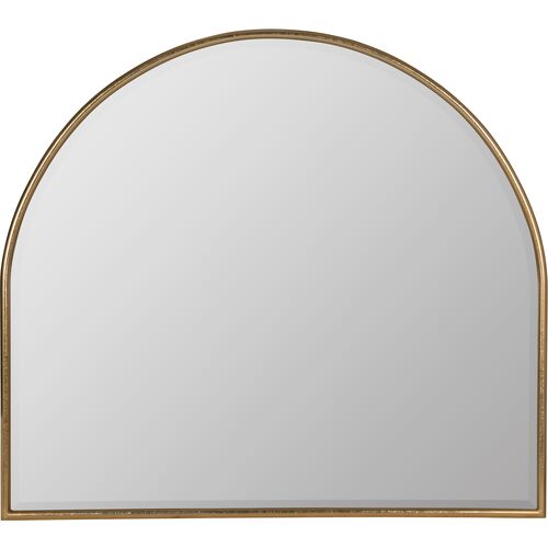 Alice Arched Wall Mirror, Gold 