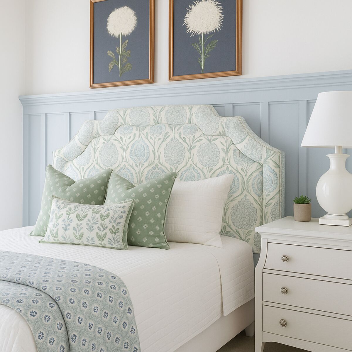 Lola Headboard Floral