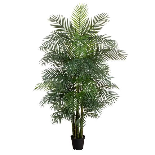 8ft. UV Resistant Artificial Areca Palm Tree